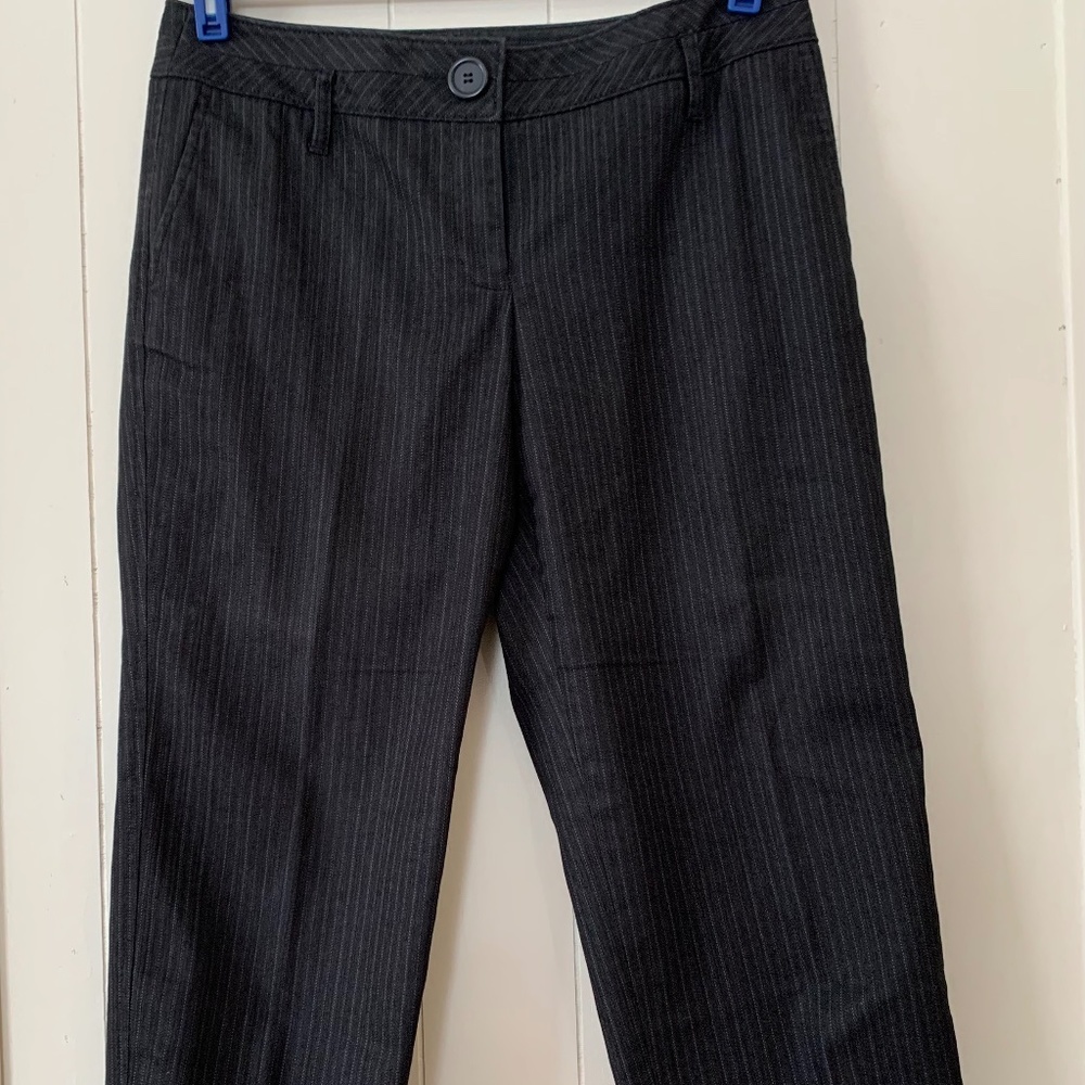Loft City Denim Marisa Fit Cropped Trousers